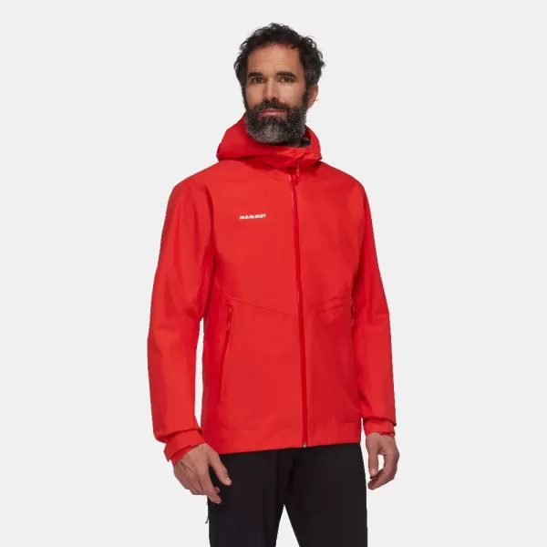 Mammut Men's Alto Light HS Hooded Jacket - Mammut red