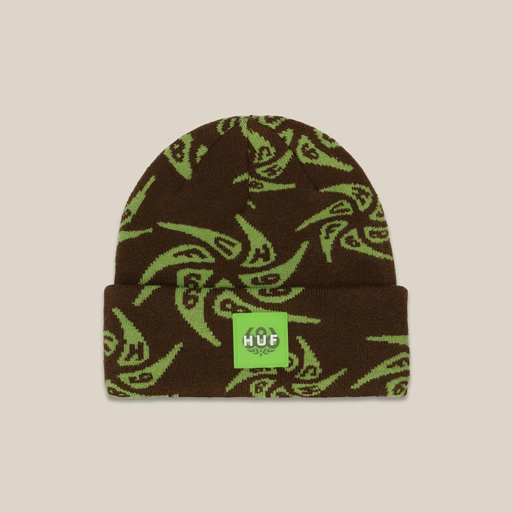 686 Men's HUF Beanie - Huf Swirl