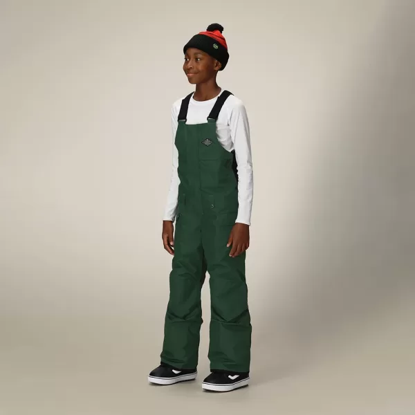 686 Boys' Frontier™ Insulated Bib - Moss Green