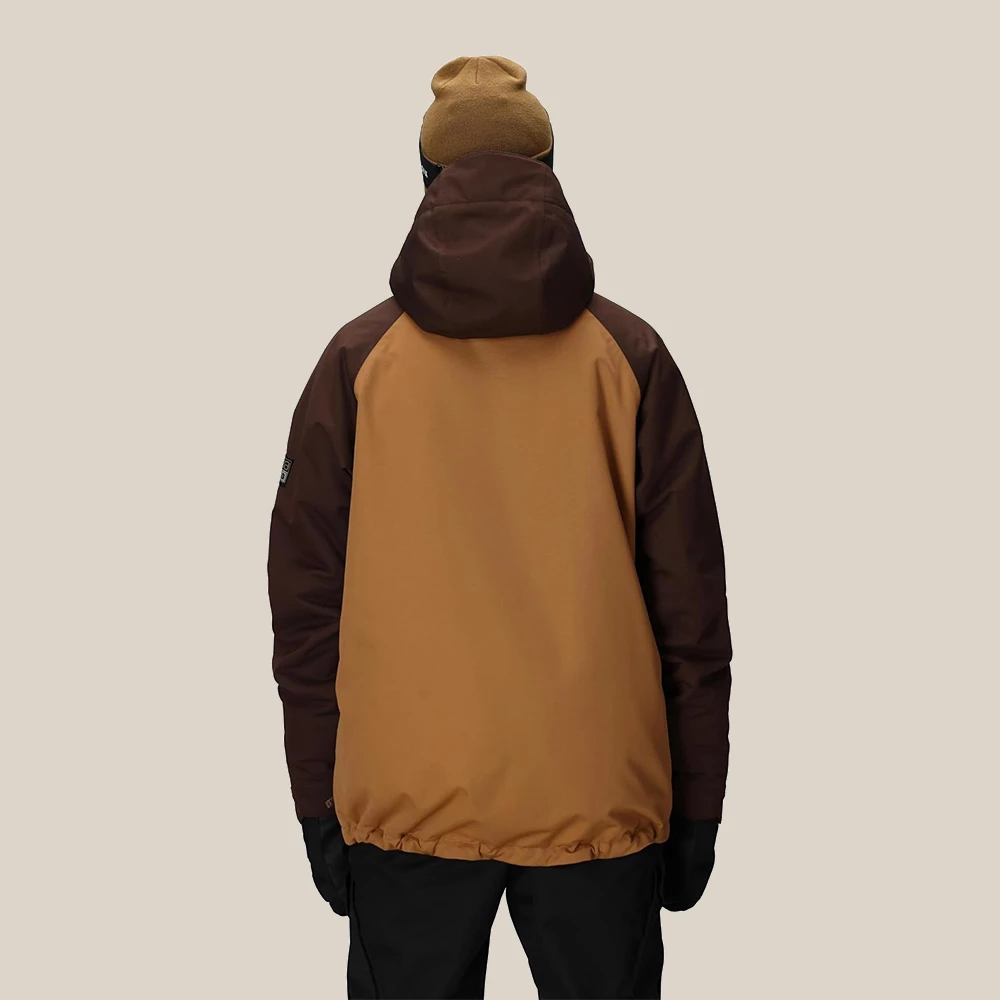 686 Men’s Geo Insulated Jacket – Coffee Colorblock – Bibaj Sport Outdoor