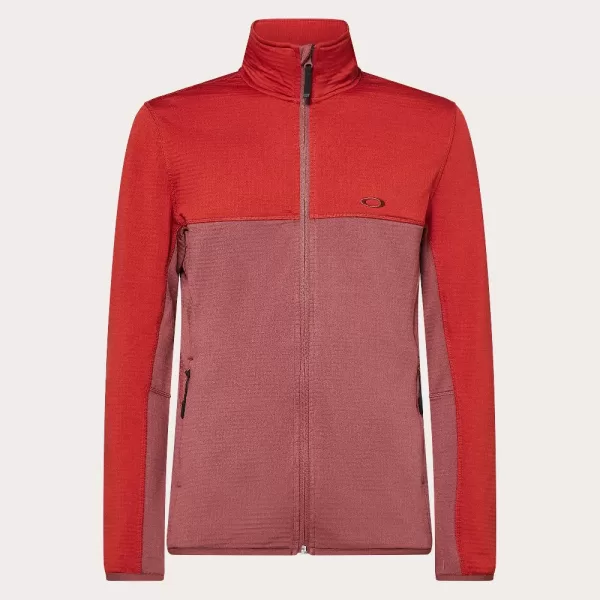 Oakley Canopy Full Zip Sweatshirt - Flame Red