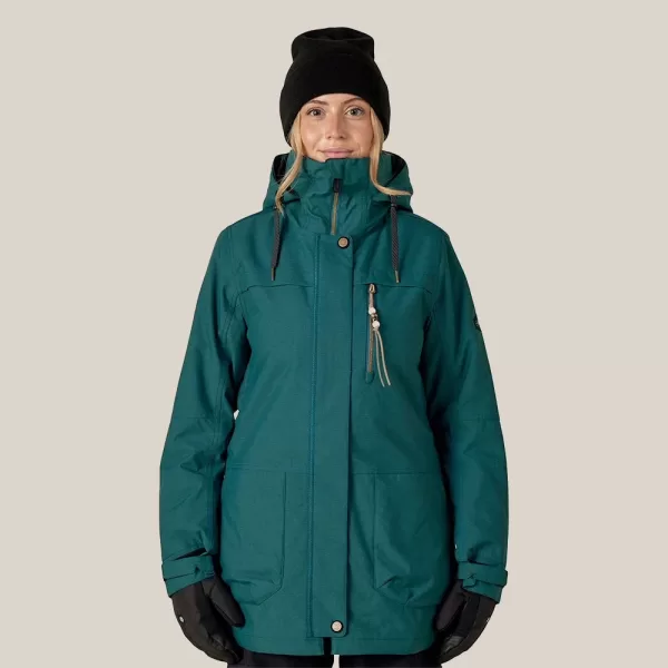 686 Women's Spirit Insulated Jacket - June Bug Dobby