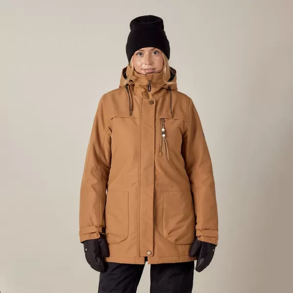 686 Women's Spirit Insulated Jacket - Caramel Ripstop