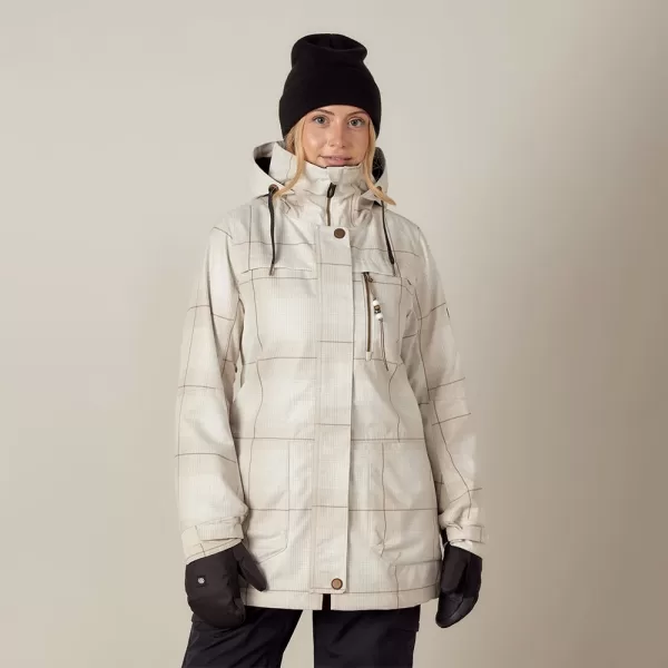 686 Women's Spirit Insulated Jacket - Limestone Plaid