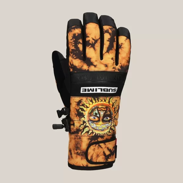 686 Men's Infiloft Recon Gloves - Sublime Orange Tie Dye