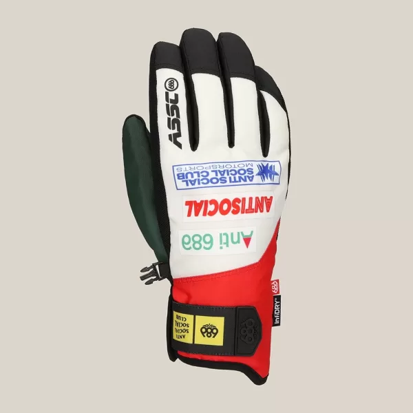 686 Men's Primer Glove - Assc White Colorblock