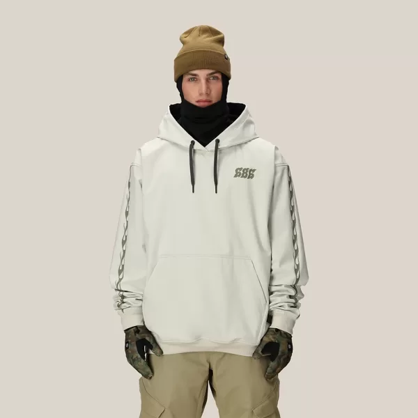 686 Men's Waterproof Team Hoody - Limestone