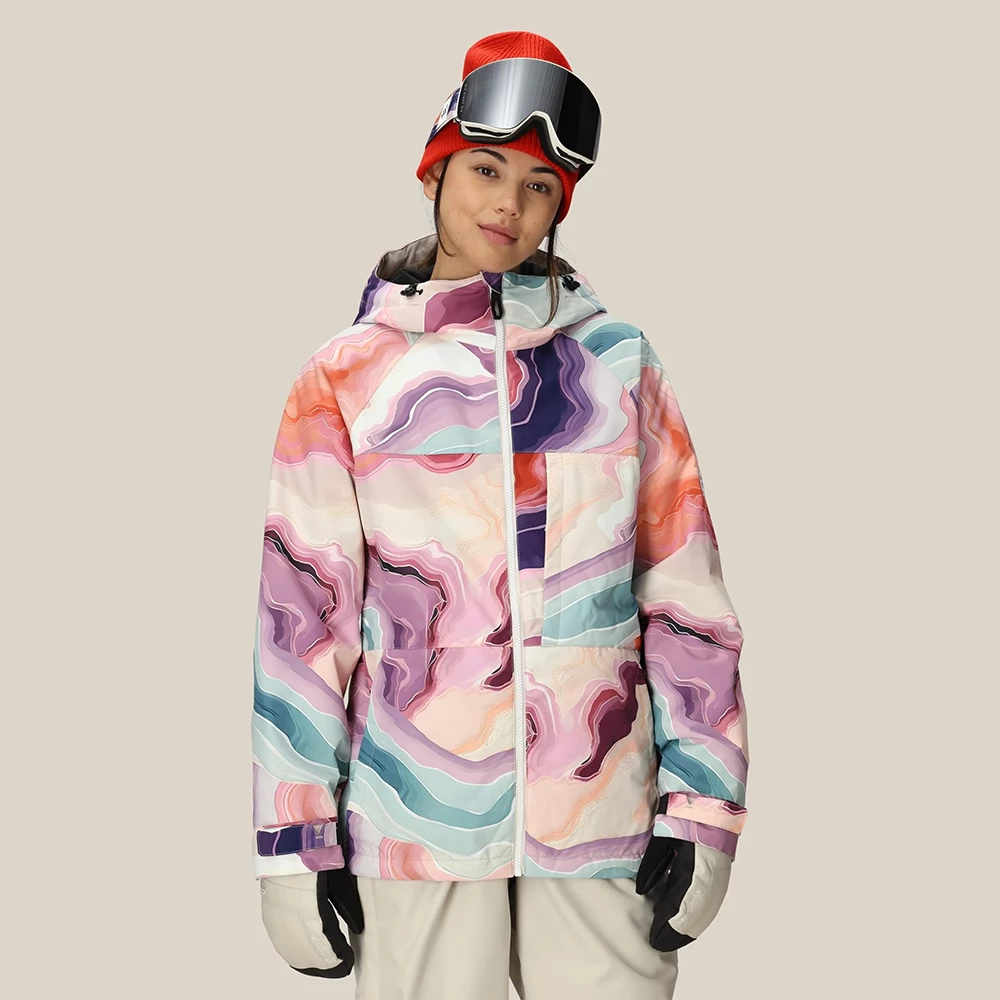 686 Women's Athena™ Insulated Jacket - Sedimentary Print