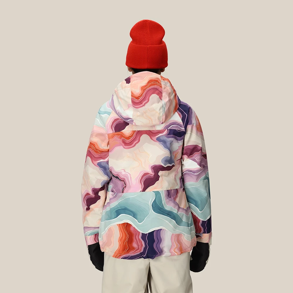 686 Women's Athena™ Insulated Jacket - Sedimentary Print - Image 2