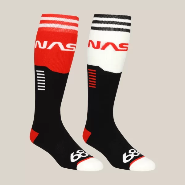 686 Men's Nasa Socks - 2 Pack - Assorted