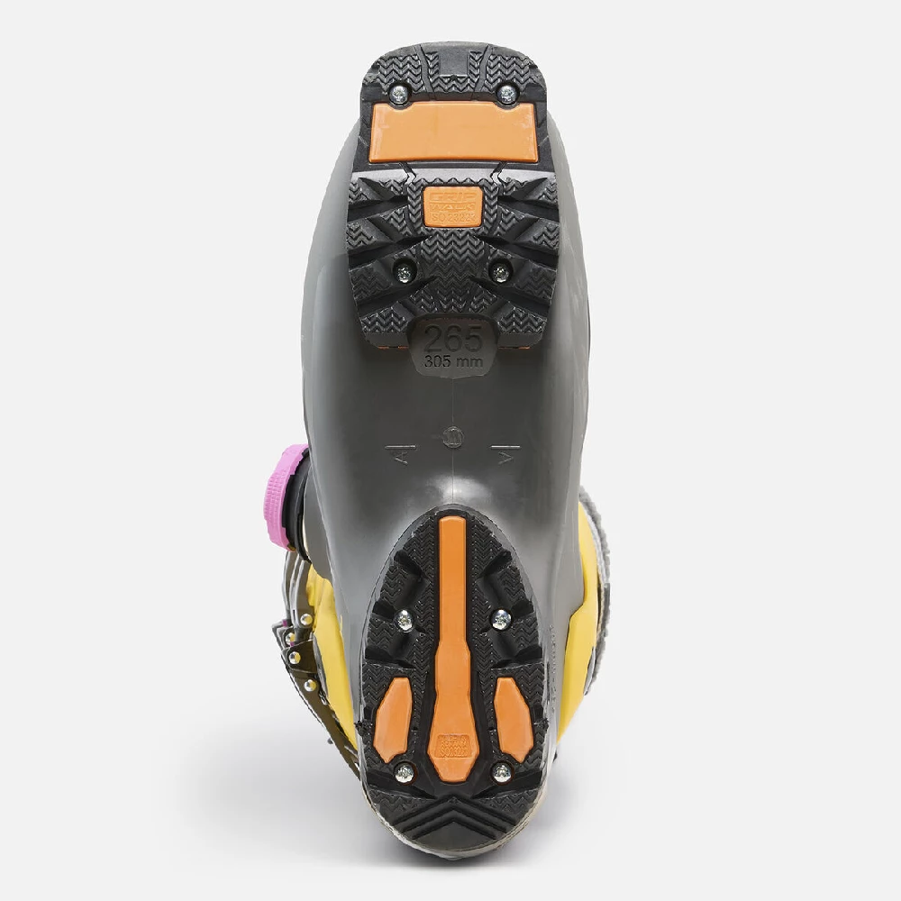 Rossignol Men's Rossignol Alltrack 130 HV BOA Skiboots - Yellow Gray - Image 4