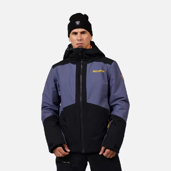 Rossignol Men's Rochrun Insulated Back Logo Ski Jacket - True Night Blue