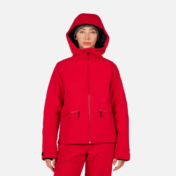 Rossignol Women's Rochrun Insulated Ski Jacket - Ruby Red