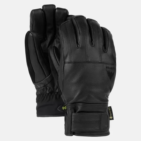 Burton Men's Burton Gondy GORE-TEX Leather Gloves - True Black