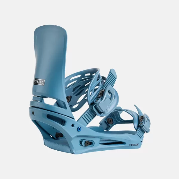Burton Men's Cartel Re:Flex Snowboard Bindings - Bluestone