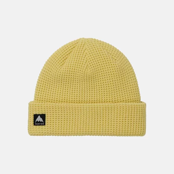Burton Unisex Recycled Waffle Beanie - Glow Yellow Green