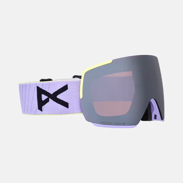 ANON M5 Goggles + Bonus Lens + MFI® Face Mask - Hyper Lilac / Sunny Onyx / Violet