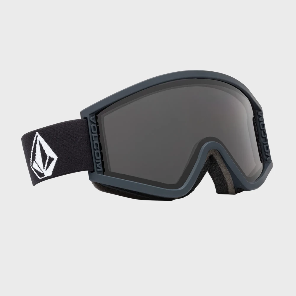 Volcom Unisex Hijinx Ski Goggles - Matte Black / Smoke