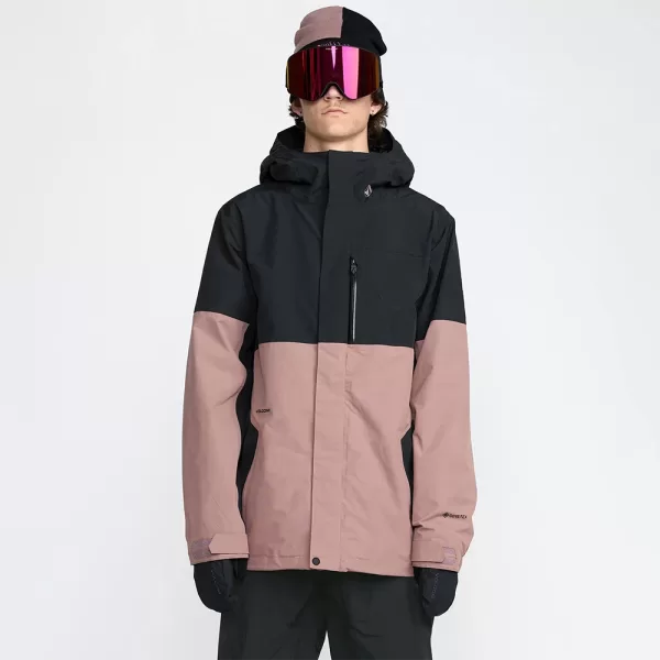 Volcom Men's L Gore-Tex Jacket - Mauve