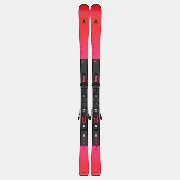 Atomic Unisex REDSTER G7 + MI 12 GW Ski & Bindings - Red / Black