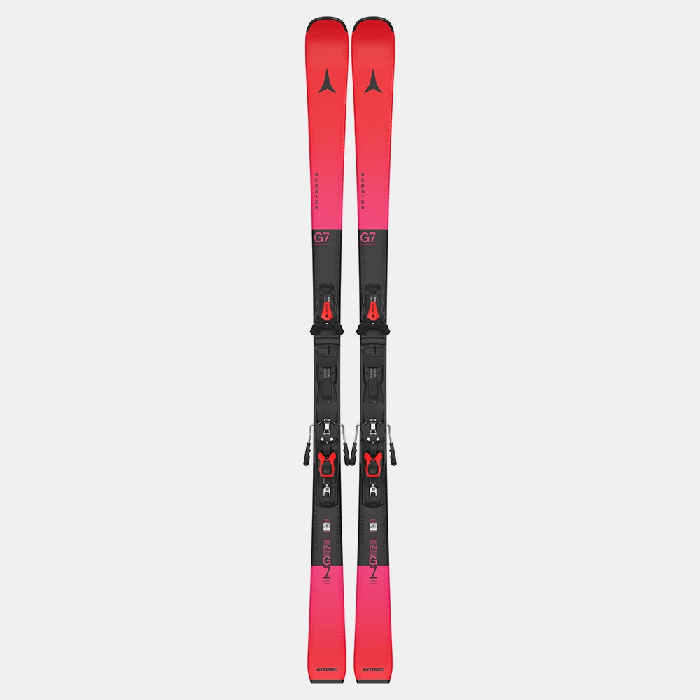 Atomic Unisex REDSTER G7 + MI 12 GW Ski & Bindings - Red / Black