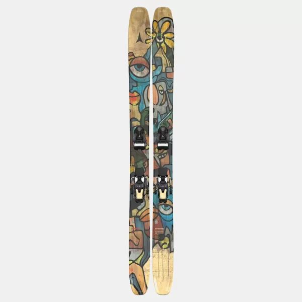 Atomic Unisex BENT CHETLER 120 + STR 14 GW Ski & Bindings - Multi / Yellow