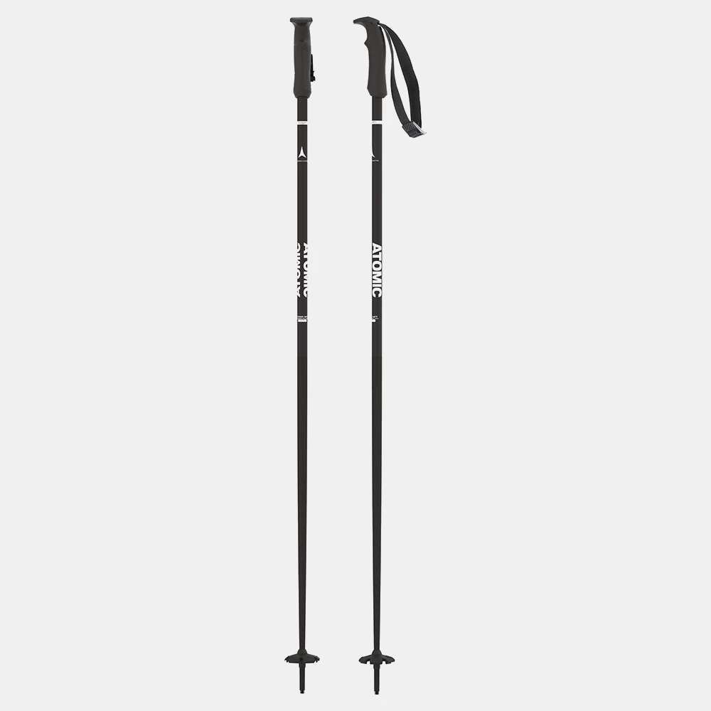 Atomic Unisex Amt Ski Poles - Black