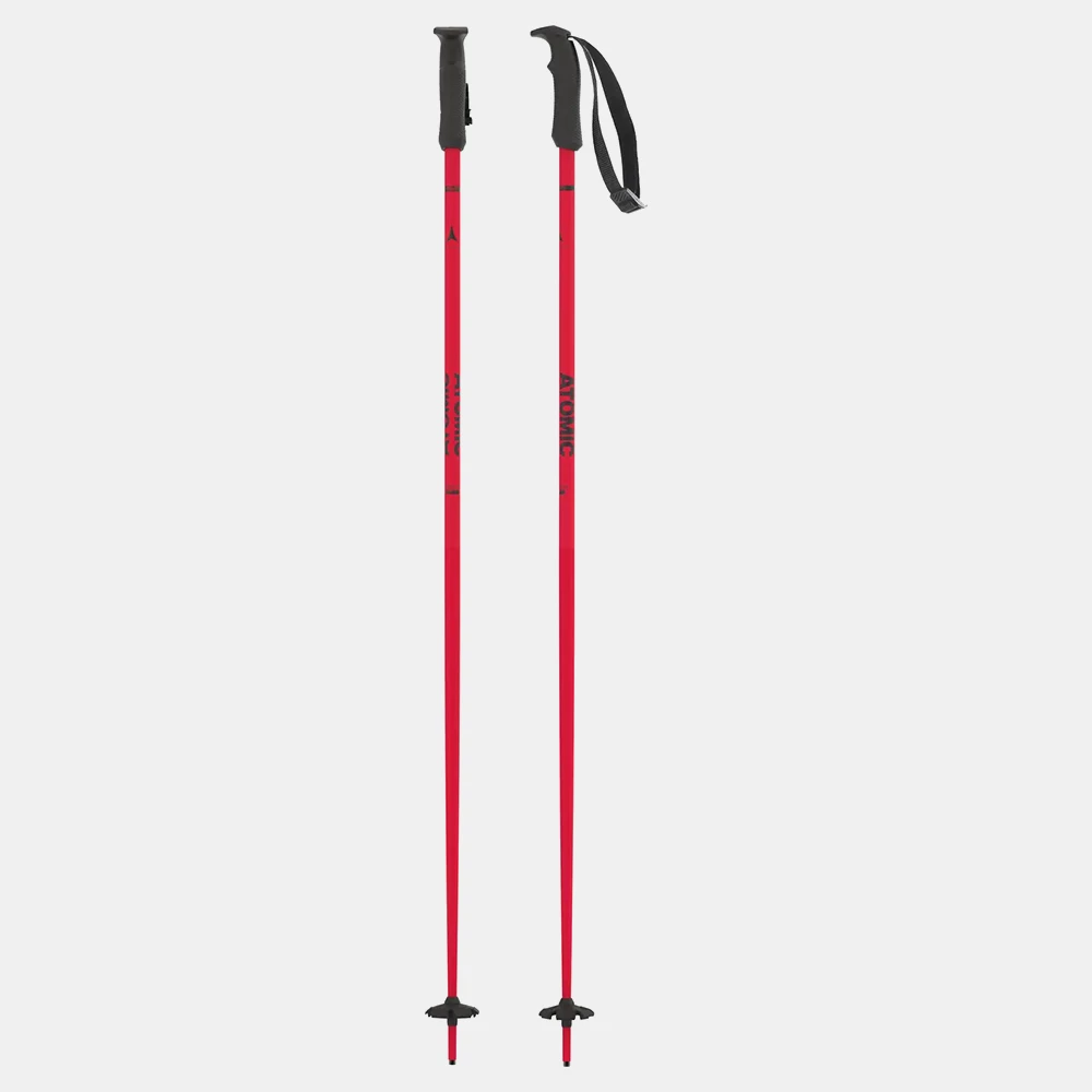 Atomic Unisex Amt Ski Poles - Red