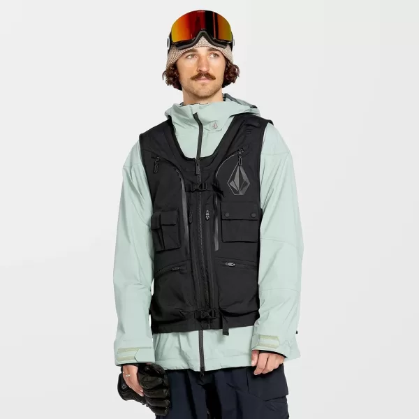 Volcom Men's Iguchi Slack Vest - Black