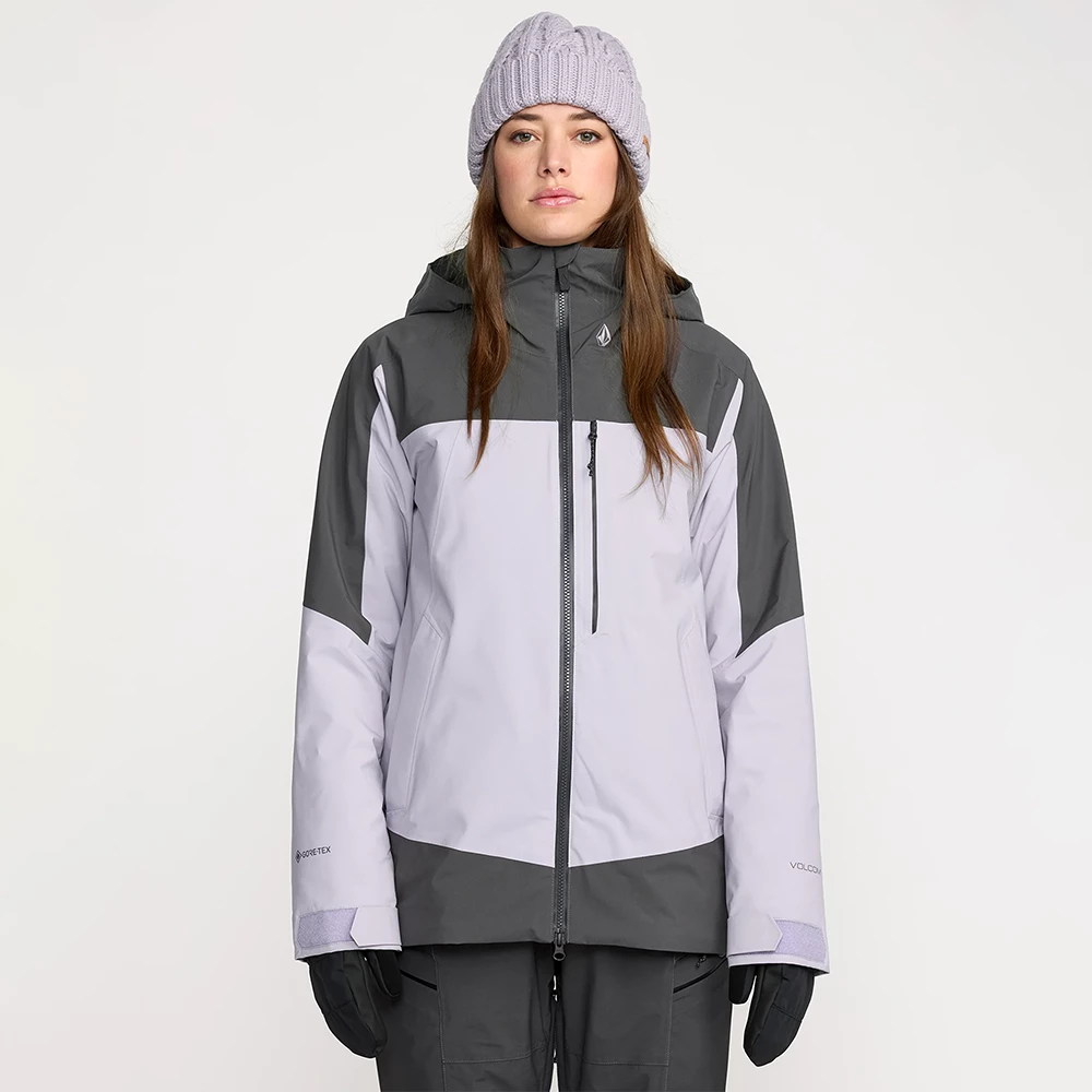Volcom Women's 3D Stretch Gore-Tex Jacket - Lavender Aura