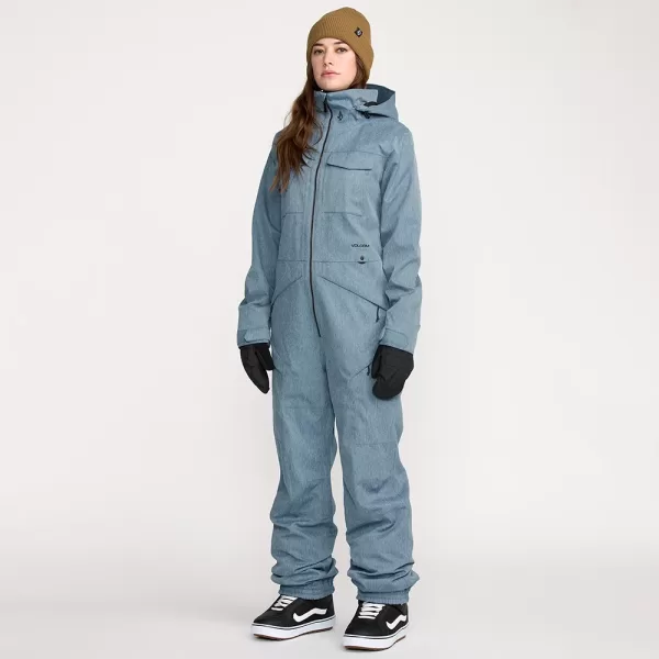 Volcom Women's Shiloh Snow Suit - Denim