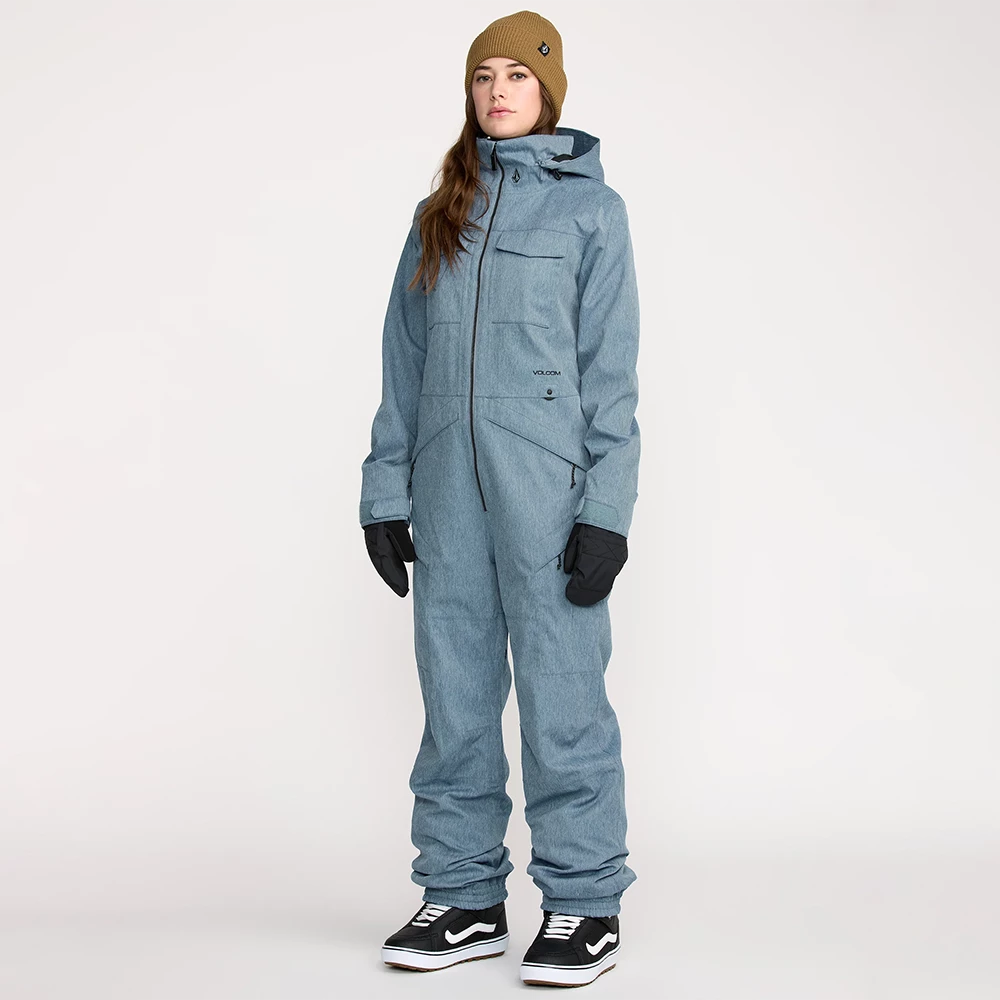 Volcom Women's Shiloh Snow Suit - Denim