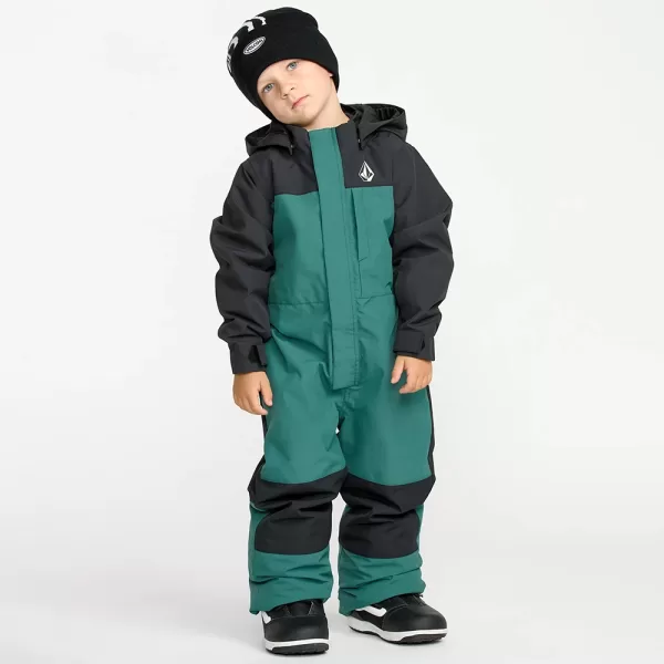 Volcom Kid's Little Flurry One Piece - Atlantic Deep