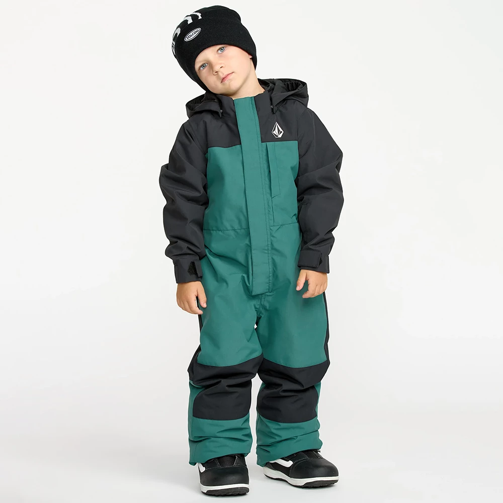 Volcom Kid's Little Flurry One Piece - Atlantic Deep