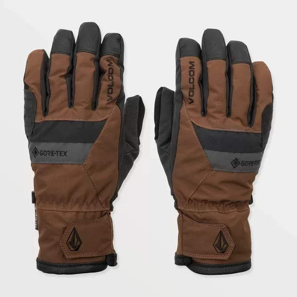 Volcom Men's Cp2 Gore-Tex Gloves - Brown