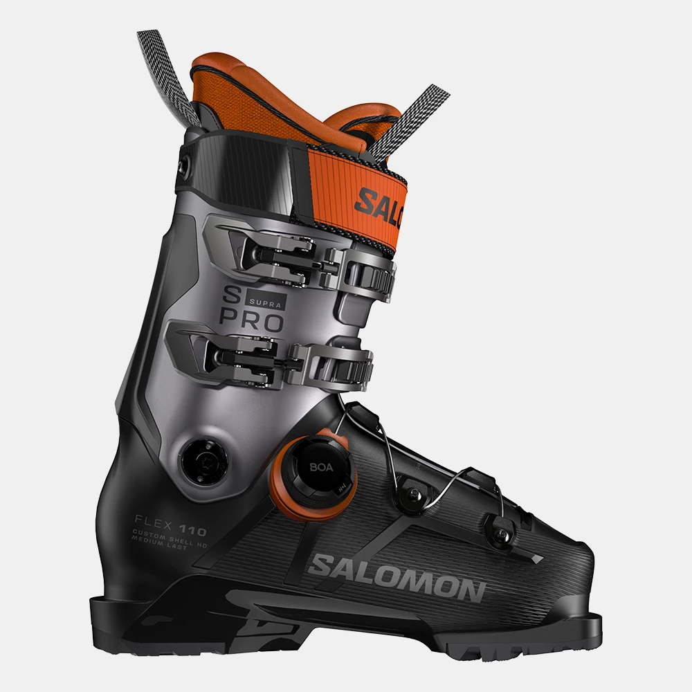 Salomon Men's S/Pro Supra Boa 110 Ski Boots - Black / Beluga