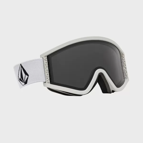Volcom Unisex Hijinx Ski Goggles - Matte Gray / Smoke