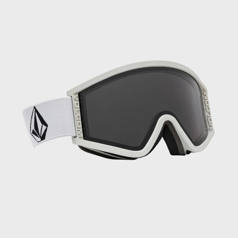 Volcom Unisex Hijinx Ski Goggles - Matte Gray / Smoke