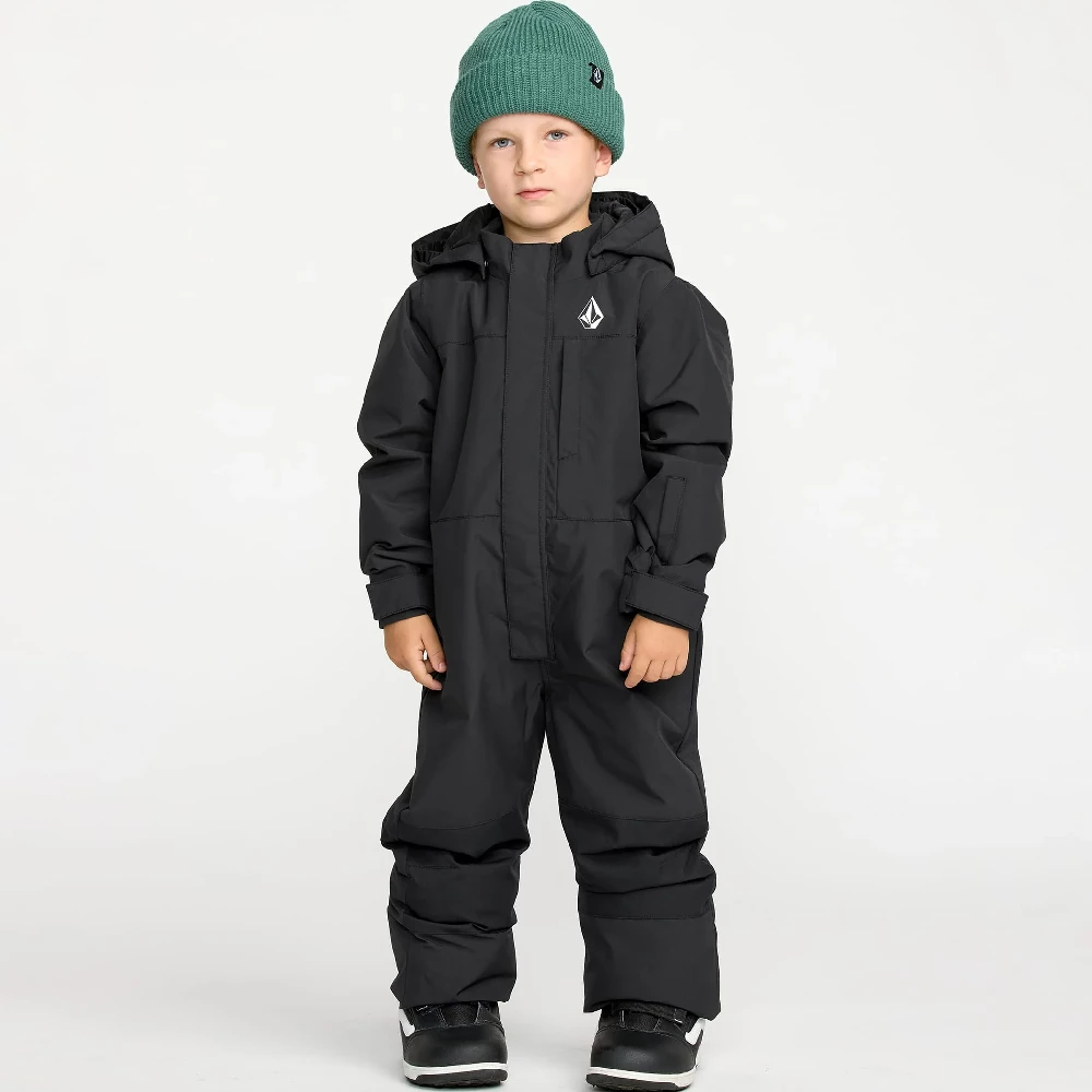 Volcom Kid's Little Flurry One Piece - Black