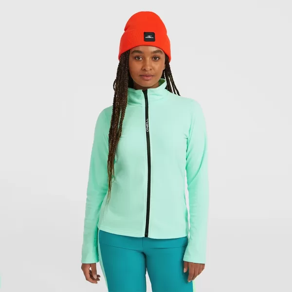 O'Neill Women's FWC'Cruz Jack's Polartec® Full-Zip Fleece - Retro Mint