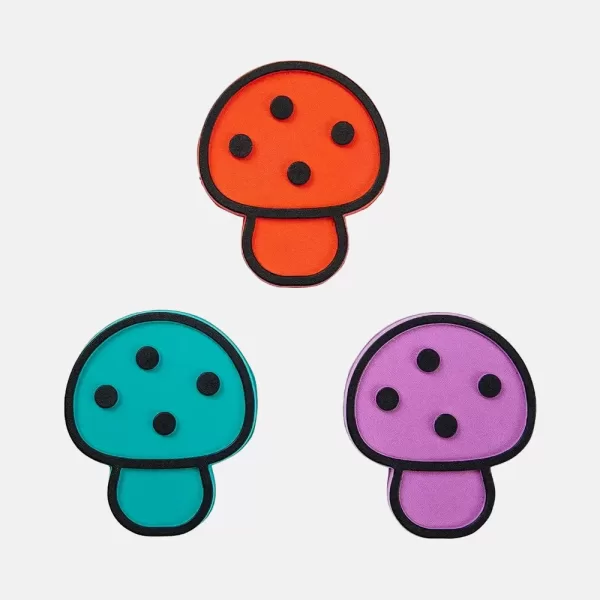 Burton Snowboard pad Foam Mats Shrooms - Orange / Blue / Purple