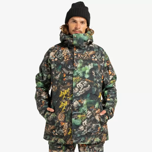 DC Men's Tundra Technical Snow Jacket - Pine Photo Camo