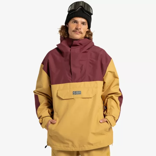 DC Men's DC-43 Technical Snow Jacket - Mustard Gold