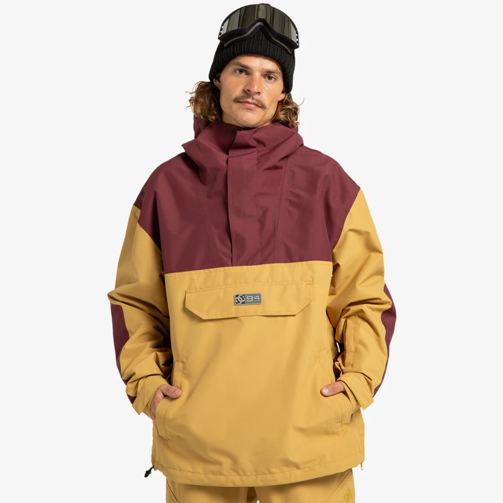 DC Men's DC-43 Technical Snow Jacket - Mustard Gold