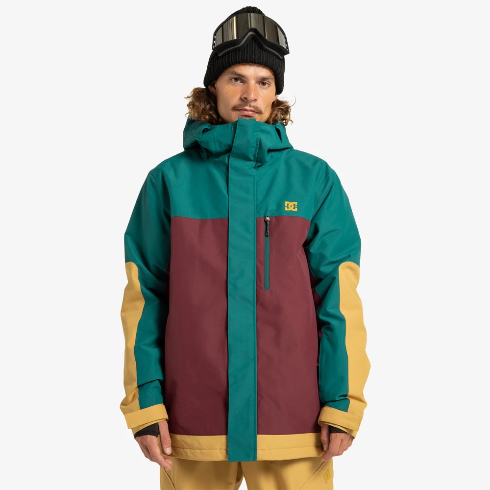 DC Men's Defiant Technical Snow Jacket - Windsor Wine