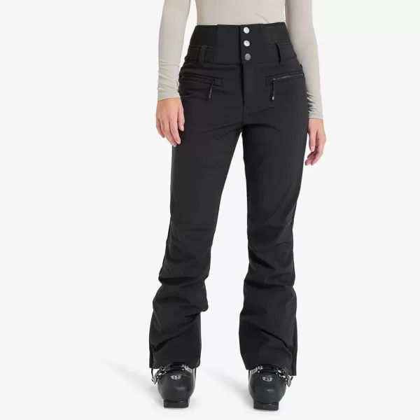 Roxy Women's Rising High Snow Pants 2026 - True Black