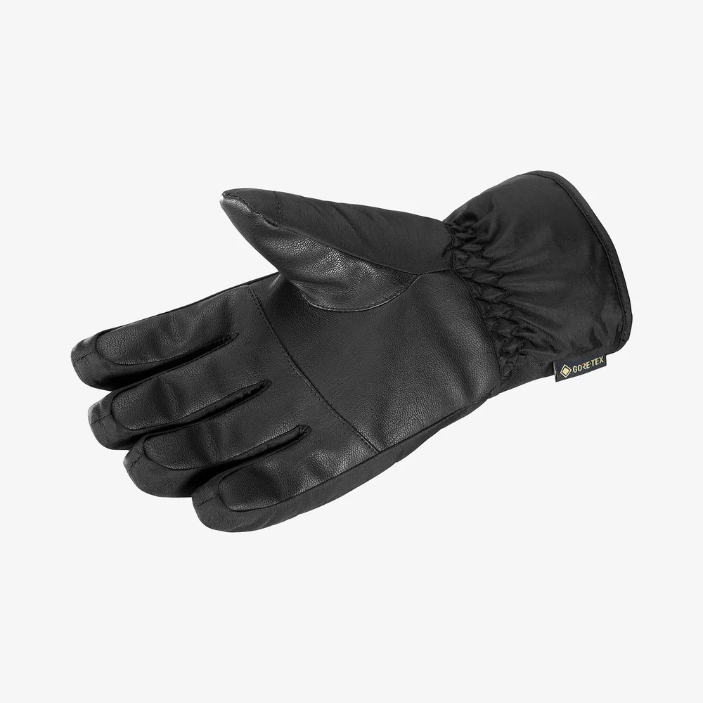 Salomon Men's Force Gore-Tex Snow Gloves - Deep Black - Image 2