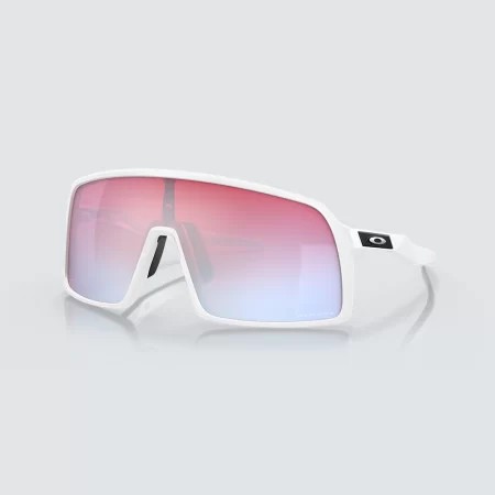 Oakley Men's Sutro Sunglasses - Prizm Snow Sapphire Lenses / Polished White Frame