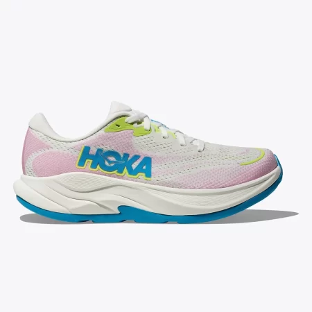 Hoka Women's Rincon 4 Shoes - Frost / Ppink Twilight