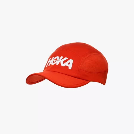 Hoka Unisex Run Hat - Habanero